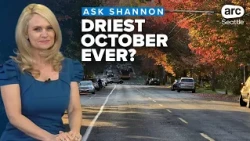 #AskShannon: Is this the driest October ever?