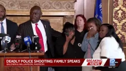 Family of Corey Ruiz and Ben Crump speak about deadly Madison police shooting