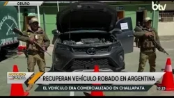 Stolen vehicle from Argentina recovered; it was worth $90,000 and was being sold for $10,000