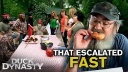 The Robertsons Take Food Competitions Way Too Seriously | Duck Dynasty