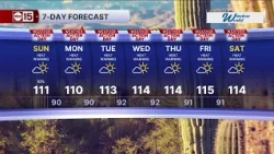 Heat sticks across the Valley until next week