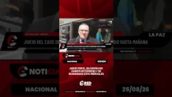 🚨 El juicio por el caso 26J fue suspendido hasta mañana.