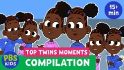 Top Twins Moments from Lyla in the Loop COMPILATION! 👯‍♀️ | PBS KIDS