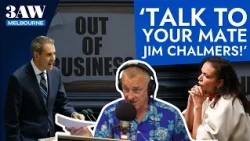 "Life is tough for small business owners" Tom Elliott FURIOUS at lack of small business support