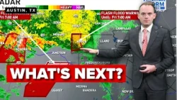 Texas rivers continue to flood, even without rain