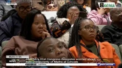Maths in SA | AMESA's 31st Congress delegates worried about falling popularity of Maths at schools