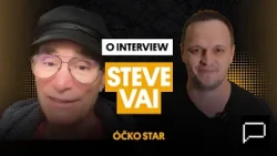 Steve Vai: Po Ozzyho odchodu jsem cítil úžas a uznání. (O Interview)