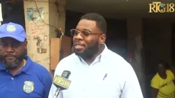 Reprezantan MICT yo Réginald Souffrant vizite moun kap viv nan kan Biwo depatmantal Lwès MAST