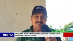 CLEANUP DRIVE HELD AT THE OROCUINA MUNICIPAL CEMETERY