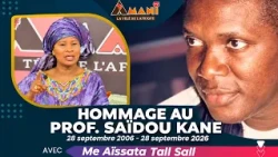 Saidou Kane, 20 ans après: Me Aïssata Tall Sall se souvient d’un intellectuel organique