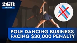 ‘Trans ban’  | Pole dancing business facing $30,000 penalty