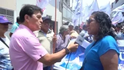 SUTEP CALIFICA DE "TOTAL" EL ACATAMIENTO DEL PARO NACIONAL Y ADVIERTE CON IR A HUELGA INDEFINIDA