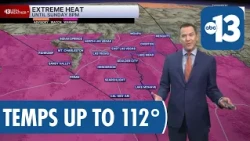 Extreme Heat Warning Extended Through Sunday in Las Vegas