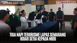 3 TERRORIST INMATES AT SEMARANG PRISON PLEDGE LOYALTY TO INDONESIA, RENOUNCE RADICAL IDEOLOGY