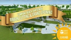 Pompano Beach Skate Park Ribbon Cutting