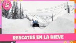 Fuerte temporal polar en la Puna: cinco mineros atrapados en la nieve | #ALaBarbarossa
