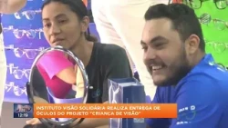 Instituto Visão Solidária in Brusque delivers glasses for the "Criança de Visão" project