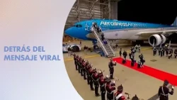The emotional message that moved the National Team mid-flight