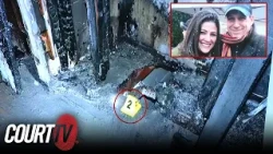 Double Murder Scene Photos Reveal 3 Fire Starting Points