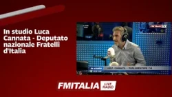 In studio Luca Cannata - Deputato nazionale Fratelli d'Italia