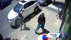 Video appears to show man using walker being thrown to ground by bicyclist in East Boston