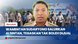 Wamentan Sudaryono Salurkan Bantuan Alsintan dan Lantik Pengurus HKTI Malang