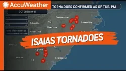 UPDATE: The Tornadoes Hurricane Isaias Left Behind in Georgia and the Carolinas