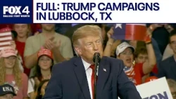 FULL: President Trump speaks during midterm rally in Lubbock