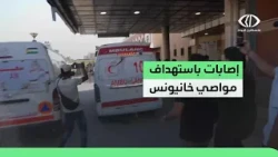إصابات باستهداف مواصي خانيونس
