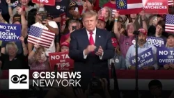 Trump, Obama make Senate campaign stops in opposite rallies