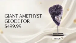 Amethyst on Stand - XL Approx 23000ctw