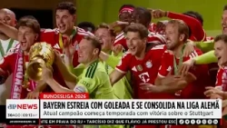 Bayern goleia Stuttgart por 5 a 1 e estreia com vitória na Bundesliga