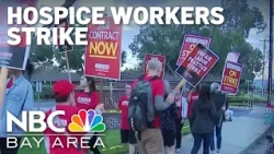 Hospice East Bay workers begin 7-day strike amid contract dispute