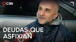 "They're ruining all us working folks" | C5N live from the EZEIZA pedestrian mall