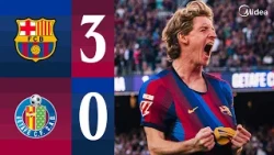 FC BARCELONA 3 vs 0 GETAFE  | LALIGA 2026/27 MD08 🔵🔴