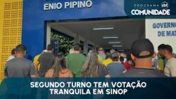 Second round of voting is peaceful in Sinop.