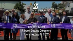 Channel Street Ribbon Cutting Ceremony July 9, 2026