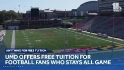 UMD offers free Spring tuition raffle if students stay entire football game