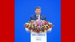 Chinese President Xi Jinping Delivers Keynote Speech at the 2026 World Artificial Intelligence Co...