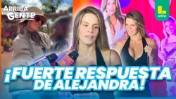 Alejandra Baigorria responds to the critics! Shirley Arica's red carpet | Arriba Mi Gente