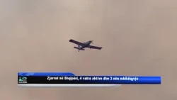 Zjarret në Shqipëri, 4 vatra aktive dhe 3 nën mbikëqyrje.mp4