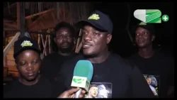 Jebale, near Douala. Scenes of disappointment in Kylian Mbappé's father's native village...