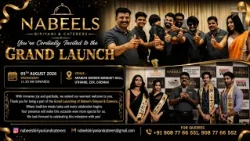 NABEELS BIRIYANI & CATERERS is all set to serve you a delicious new experience! 🍽️✨