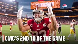 Christian McCaffrey gets his 2nd TD of the night on MNF 🔥 | NFL on ESPN