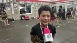 Chiapan athletes climb the podium, winning gold and silver at international Muay Thai tournament.