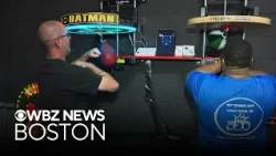 Speed bag contest at Lowell Boxing Club Saturday: "Like video games, but it's real life"
