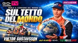 GO-KARTv NEWS OLVOLC - SPACIALE CAMPIONE DEL MONDO KZ VIKTOR GUSTAVSSON