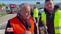 VG7 TRUCKERS PROTEST CASTEL DEL LAGO 10/26/19