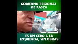 #Noticia II Una gobierno regional "muerto sin obras".