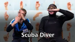 Learn to Sign with Noah Carr on CHCO-TV: Scuba Diver